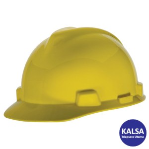 MSA Staz On V-Gard Caps Yellow Head Protection