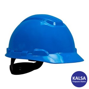 3M H-703R Blue 4 Point Ratchet Suspension Hard Hat Head Protection