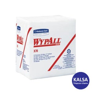 Kimberly Clark 95412 X70 White Wypall Manufactured Rags Wiper