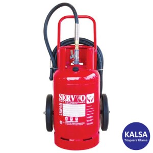 Servvo D 5000 FE-36 Trolley Clean Agent FE-36 Fire Extinguisher