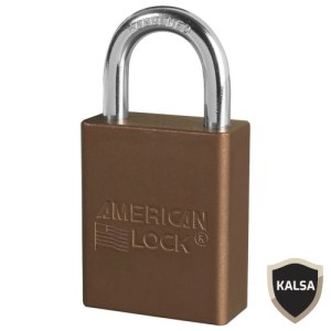 American Lock A1165BRN Safety Lockout Padlock