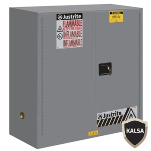 Justrite 893023 Gray Industrial Safety Cabinet