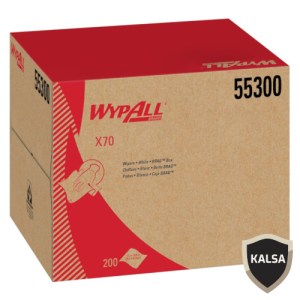 Kimberly Clark 55300 WypAll X70 Brag Box Cloths Reusable Wipes