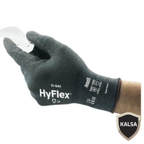 Ansell HyFlex 11541 Light and Comfortable Protection Against Cut and