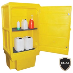 Romold PSC4 Size 920 x 720 x 1835 mm Polyethylene with Storage Cabinet