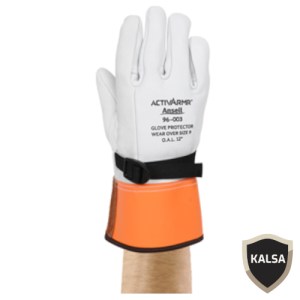 Ansell ActivArmr 96-003 Goatskin Leather Protector Glove