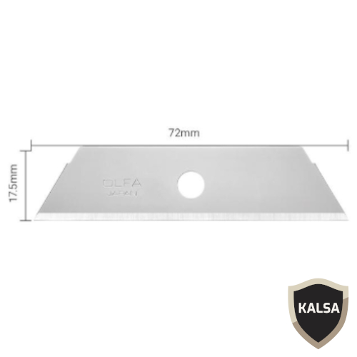 Olfa SKB-2/5B Dual-Edge Safety Replacement Blade
