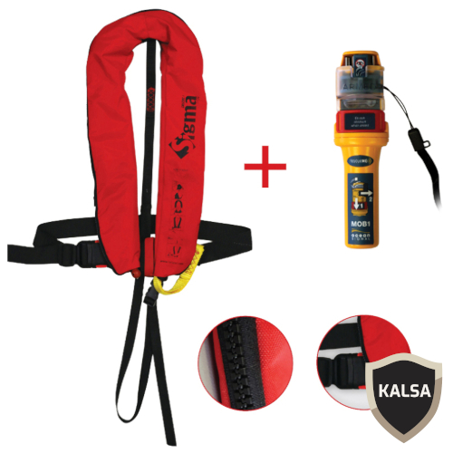 Lalizas 73581 Sigma Auto 170N ISO Inflatable Lifejackets