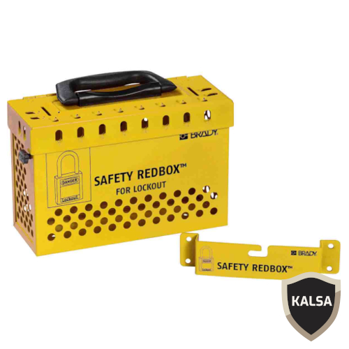 145580 Yellow Safety Redbox™ Group Lockout Box Brady - PT. KALSA ...
