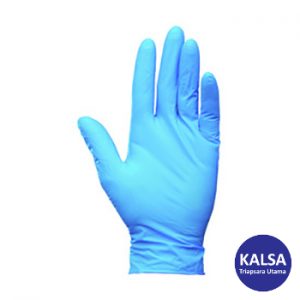 Kimberly Clark 38521 G10 Size M Kleenguard Flex Blue Nitrile Glove